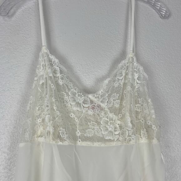 Vintage Victoria's Secret Babydoll Large Slip Lace Bows Angel Coquette Fairycore - Picture 3 of 9
